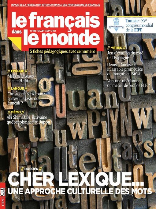 Title details for Le français dans le monde by SEJER - Available